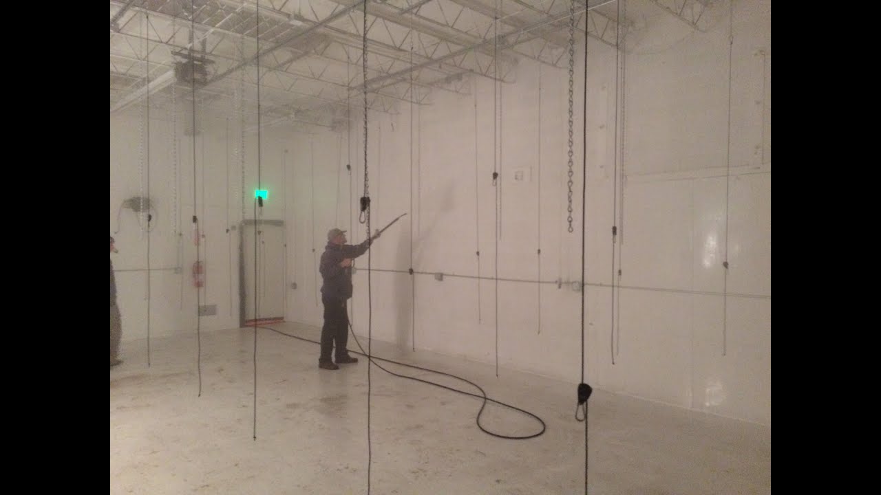 Pressure Washing a Denver Marijuana Grow Warehouse - Video