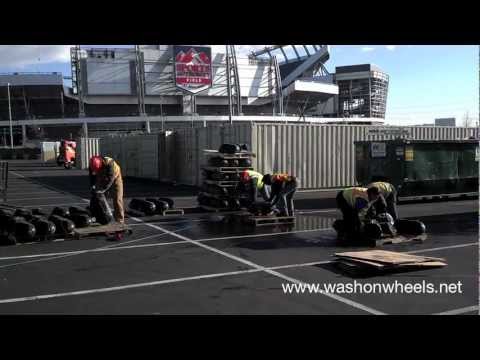 Pressure Washing Equipment at Sports Authority Field - Video