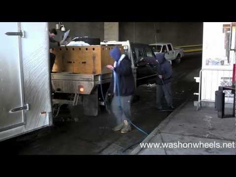 Equipment Cleaning At The International Sportsmen's Exposition