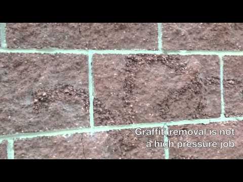 Graffiti Blasted Into Permanent Damage -- Video