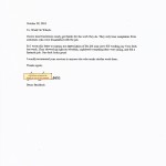 Bruce Bredbeck Endorsement Letter For Deck Washing