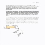 Curt Schock Endorsement Letter For House Washing