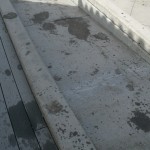 Food Grease Stains Before Pressure Washing