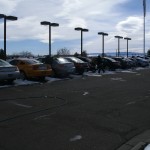 Car Washing In The Winter At Auto Dealerships