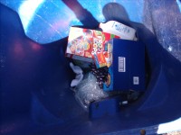 Pressure Washing Dirty Trash Cans - Yuck! 03