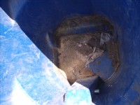 Pressure Washing Dirty Trash Cans - Yuck! 04