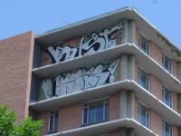 Graffiti Removal On A High-Rise Building 21
