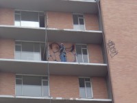 Graffiti Removal On A High-Rise Building 12