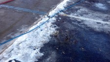 Pressure Washing Denver Sidewalks In The Winter - Video 02