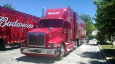 Special Truck Washing For Budweiser's Clydesdales - Video 02