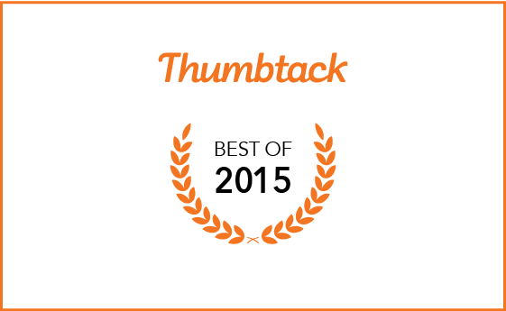 Thumbtack Best Pro of 2015 Award