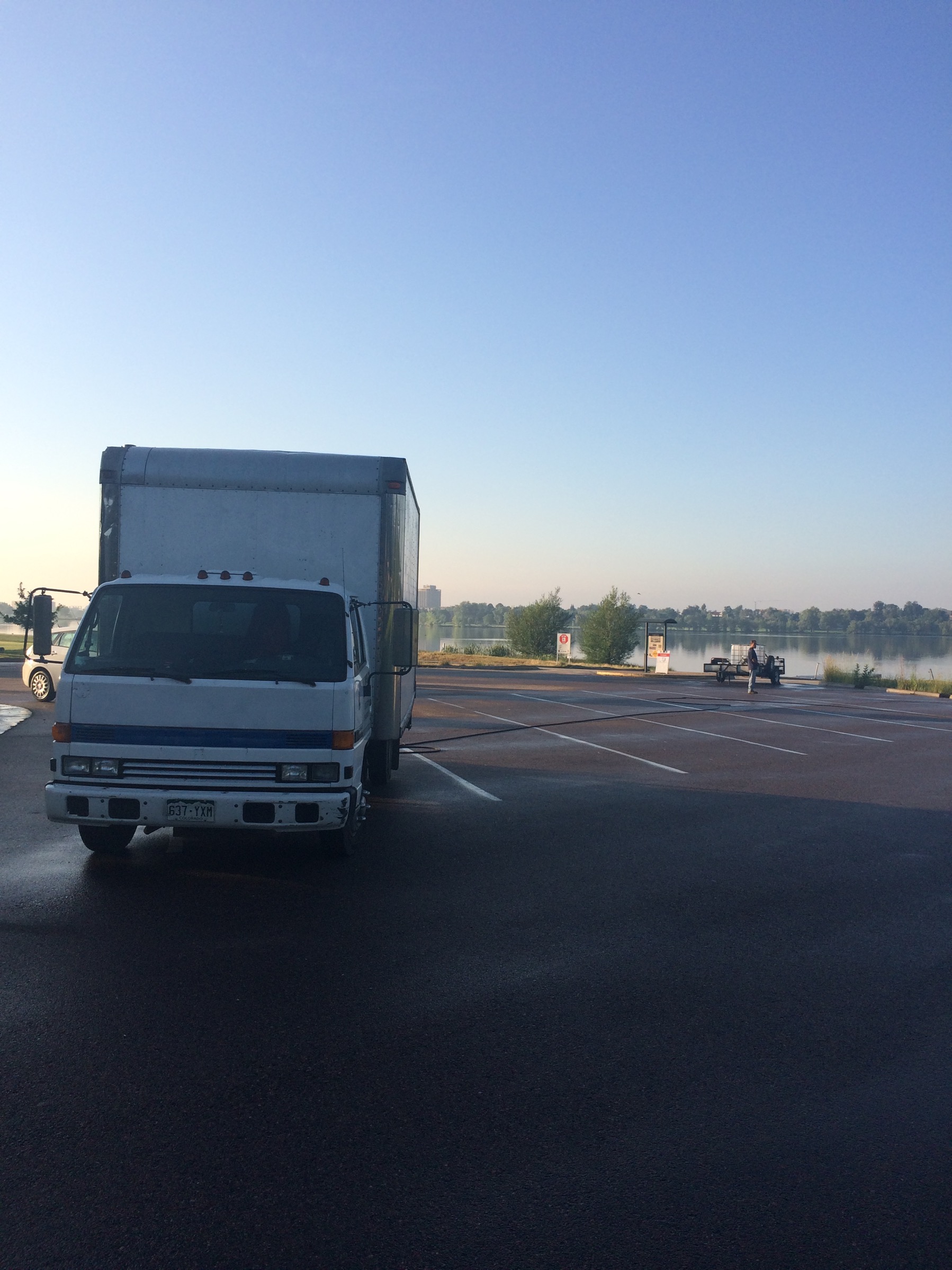 Pressure Washing After The Dragon Boat Festival 05