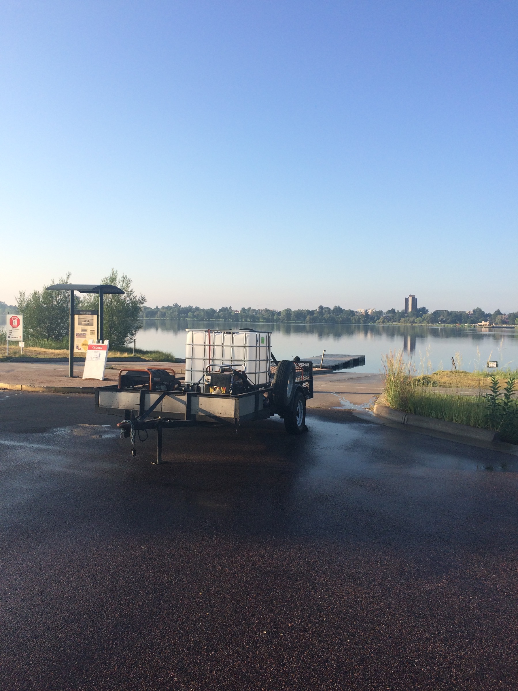 Pressure Washing After The Dragon Boat Festival 04