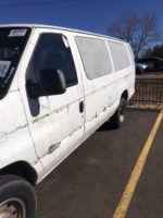 Decal And Wrap Removal On A Ford Van 04