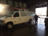 Decal And Wrap Removal On A Ford Van 10