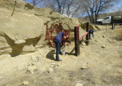 Graffiti Removal At Longmont's Sandstone Ranch 03