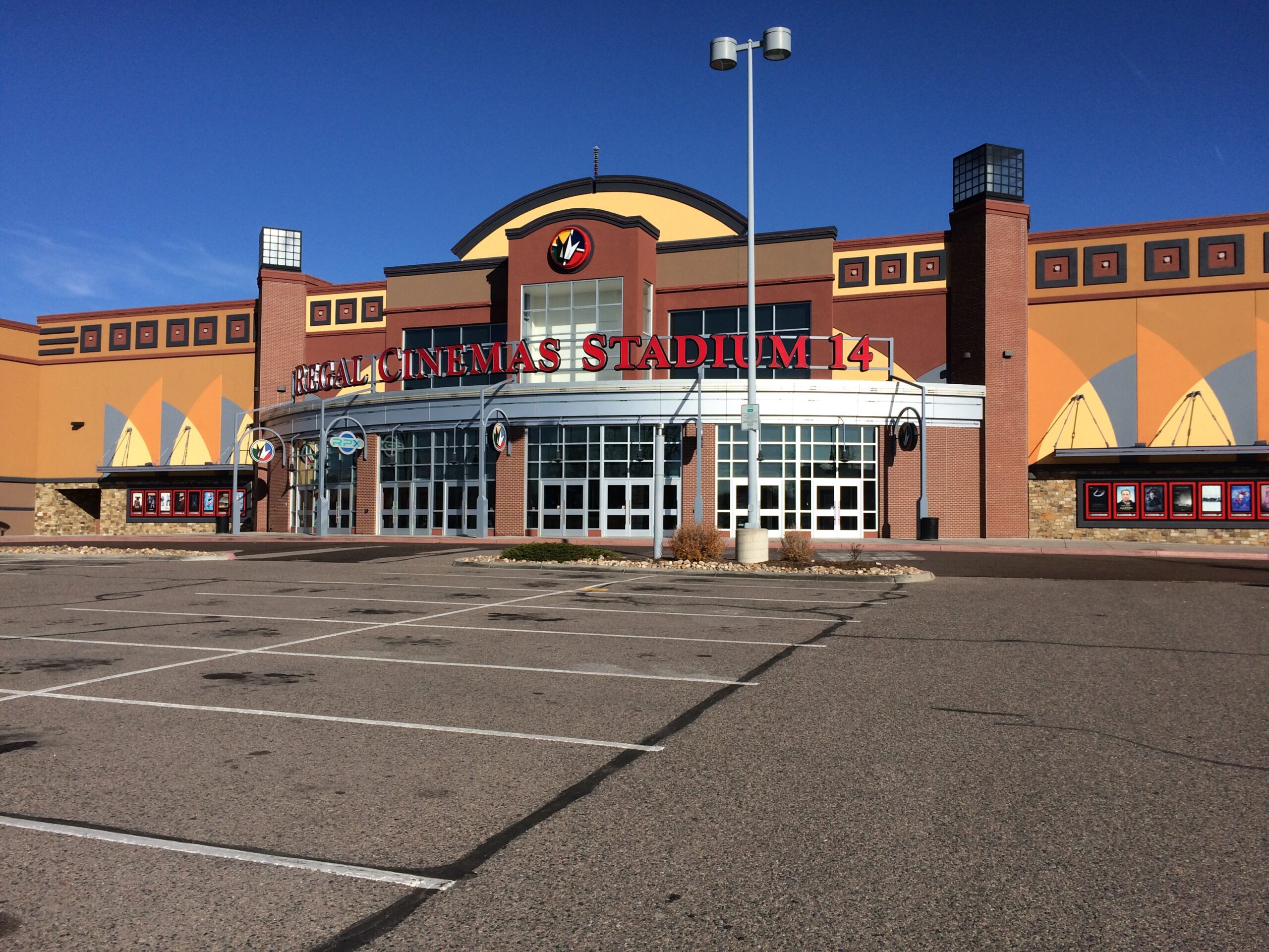 The Regal Cinemas in Sheridan, Colorado