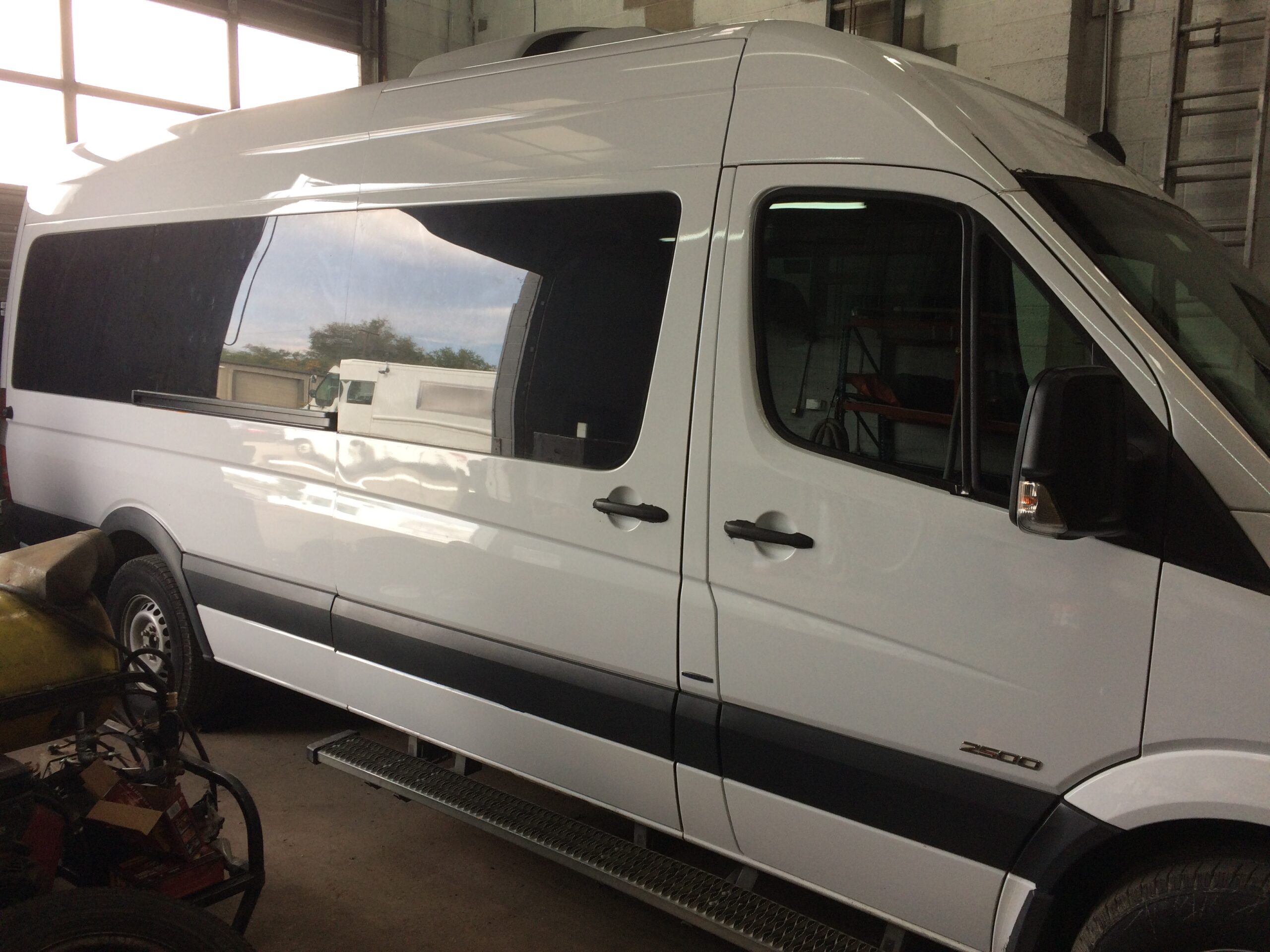 Van Wrap Removal After