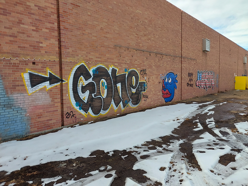 Graffiti Removal for the Sherman Agency in Denver, Colorado - Before 4