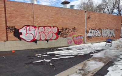 Graffiti Taggers Don’t Take Winters Off in Denver